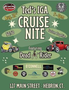 Ted's IGA Cruise Night @ Ted's IGA | Hebron | Connecticut | United States
